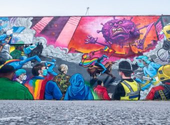 charity mural unveiled in Digbeth