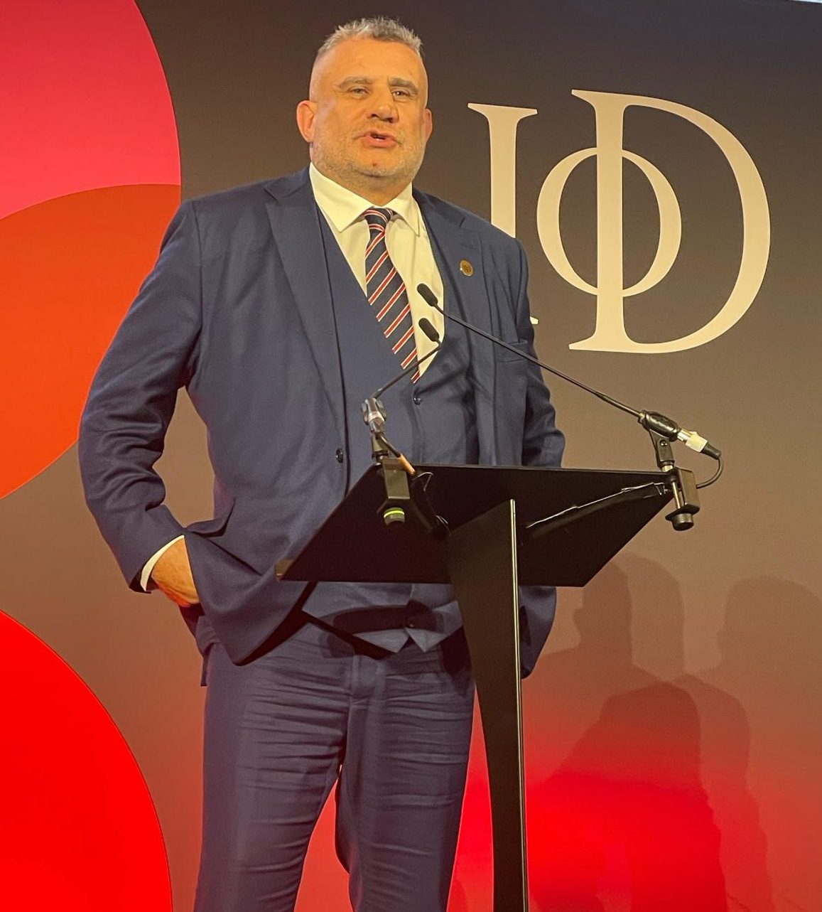 Paul Cadman at event