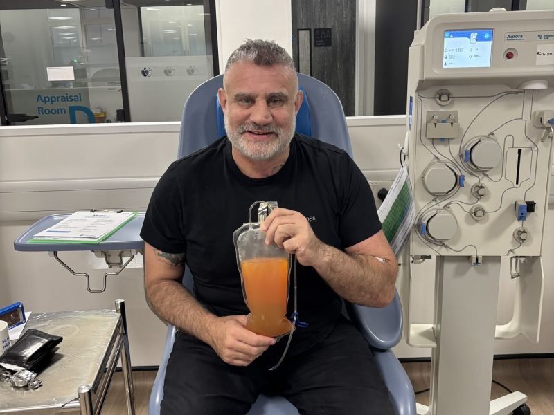 lifelong plasma donor